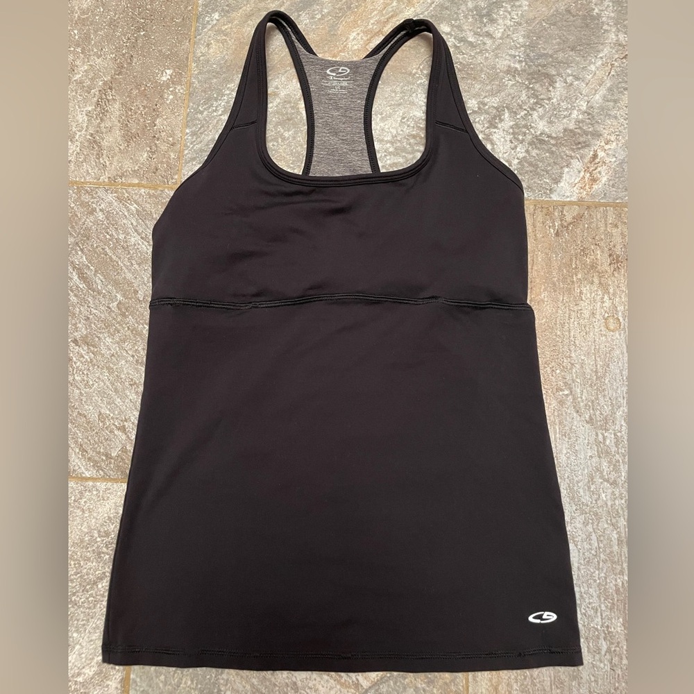 Champion Gray and Black Tank Top
